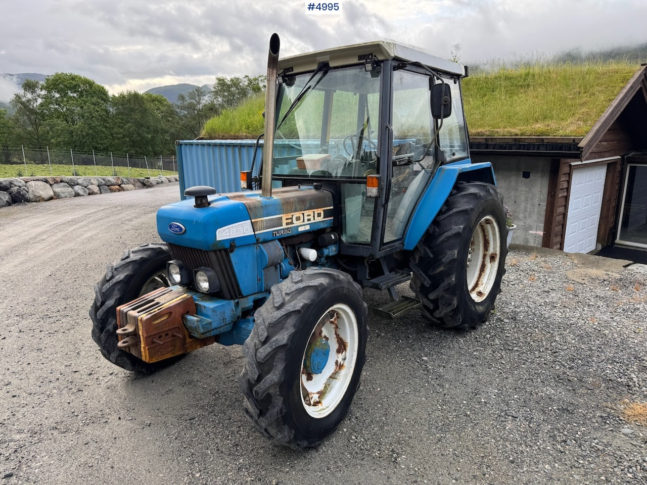 1992 Ford 4830 Turbo w/ twin wheels - Traktor: obrázok 1 1992 Ford 4830 Turbo w/ twin wheels - Traktor: obrázok 1