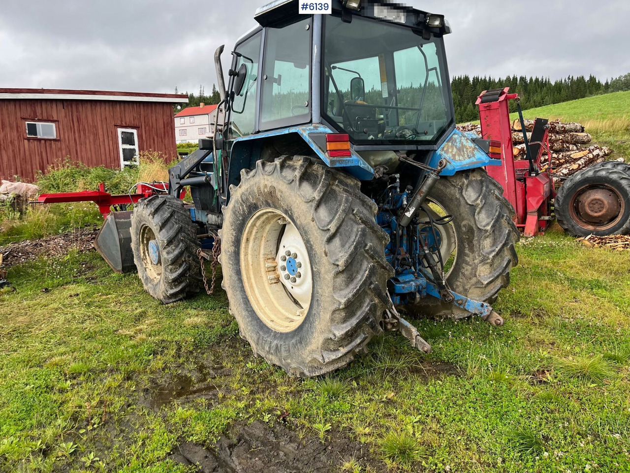 1992 Ford 5640 w/ Trima front loader - Traktor: obrázok 3 1992 Ford 5640 w/ Trima front loader - Traktor: obrázok 3