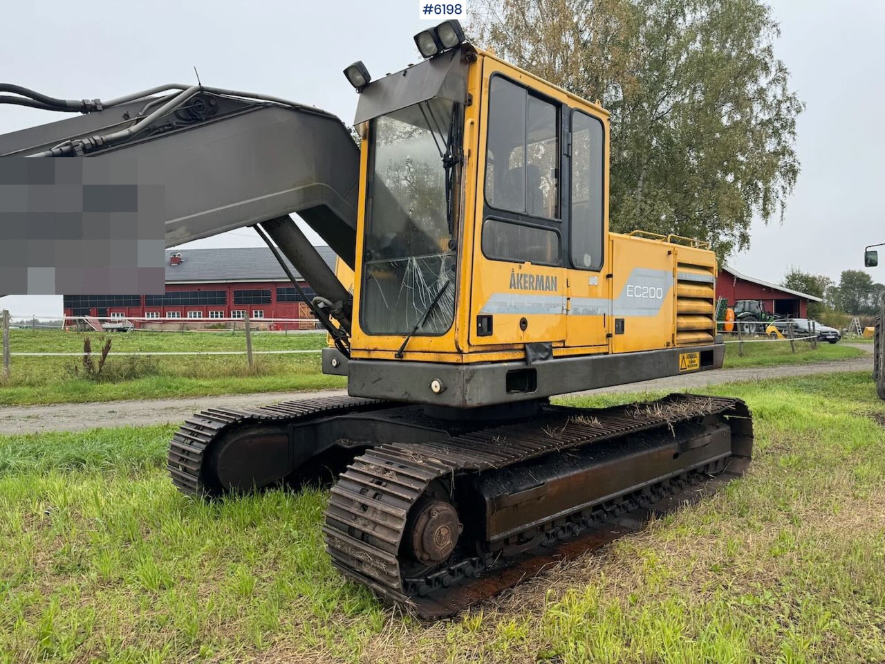 1993 Åkerman EC200 Tracked excavator w/ 2 buckets. New belts and sprocket. - Rýpadlo: obrázok 5 1993 Åkerman EC200 Tracked excavator w/ 2 buckets. New belts and sprocket. - Rýpadlo: obrázok 5