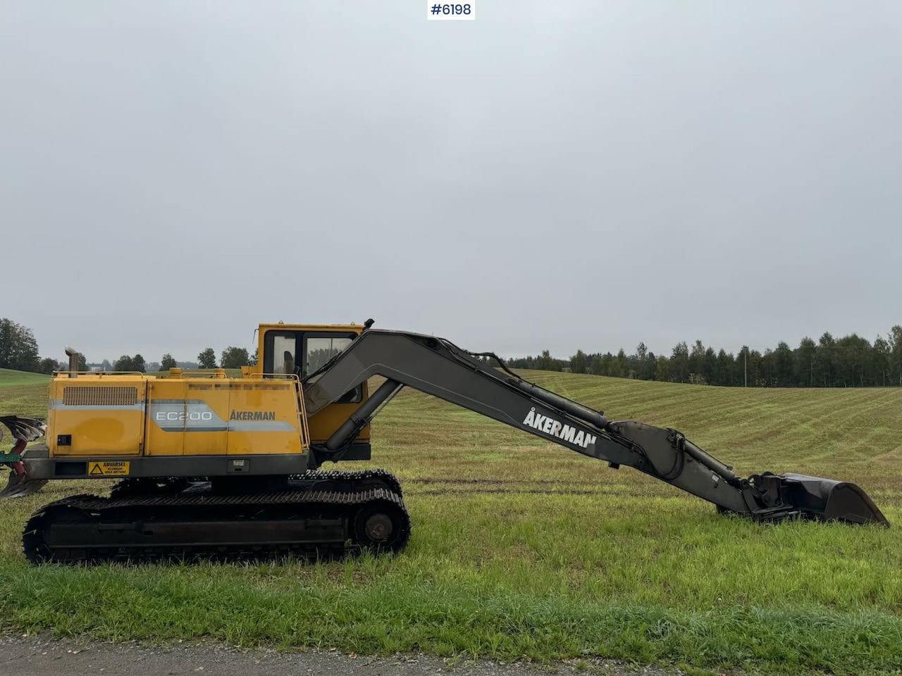 1993 Åkerman EC200 Tracked excavator w/ 2 buckets. New belts and sprocket. - Rýpadlo: obrázok 2 1993 Åkerman EC200 Tracked excavator w/ 2 buckets. New belts and sprocket. - Rýpadlo: obrázok 2