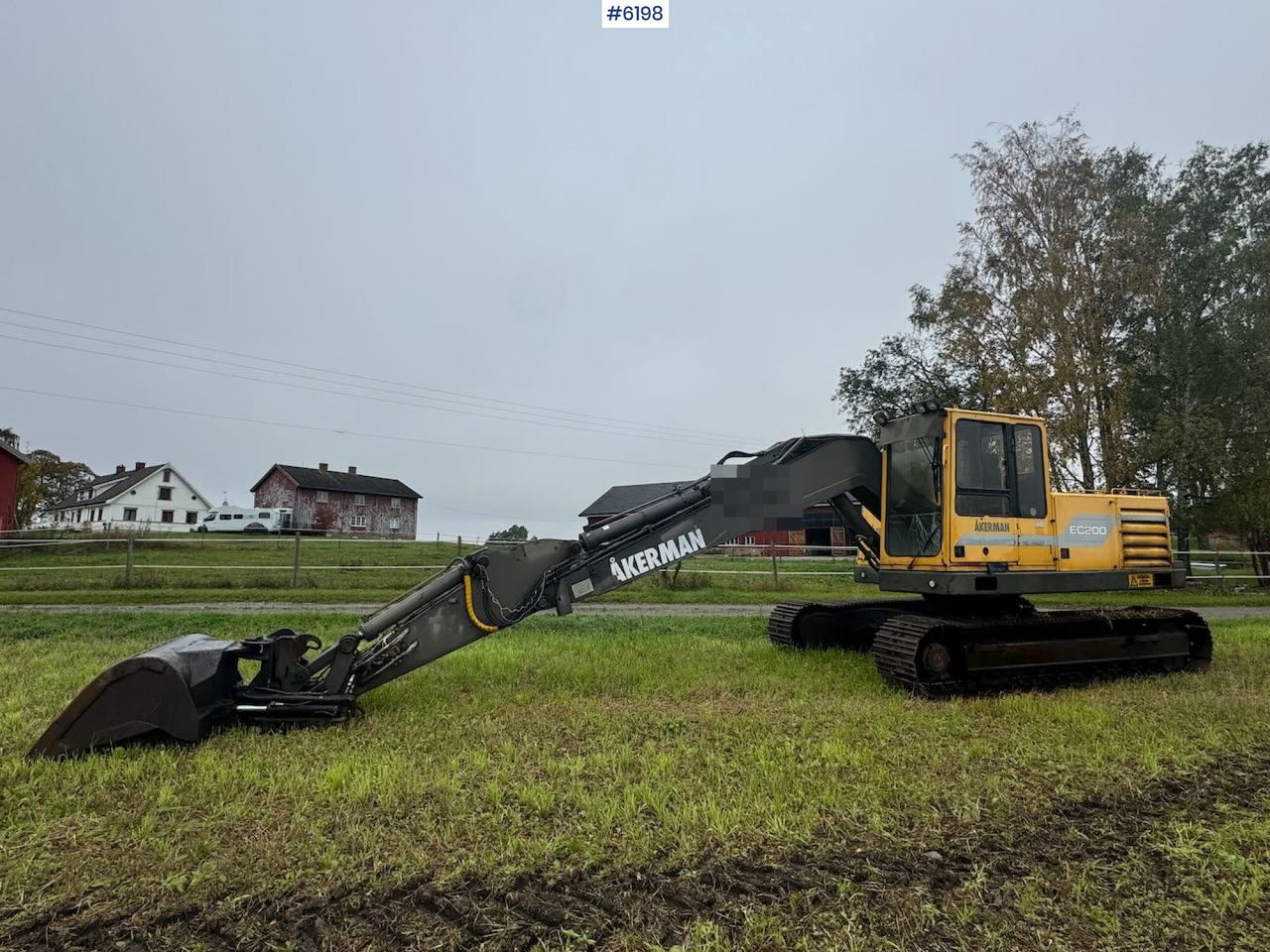 1993 Åkerman EC200 Tracked excavator w/ 2 buckets. New belts and sprocket. - Rýpadlo: obrázok 4 1993 Åkerman EC200 Tracked excavator w/ 2 buckets. New belts and sprocket. - Rýpadlo: obrázok 4
