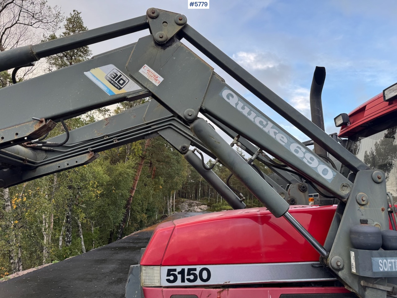 1995 Case IH 5150 Maxxum w/ front loader. - Traktor: obrázok 4 1995 Case IH 5150 Maxxum w/ front loader. - Traktor: obrázok 4
