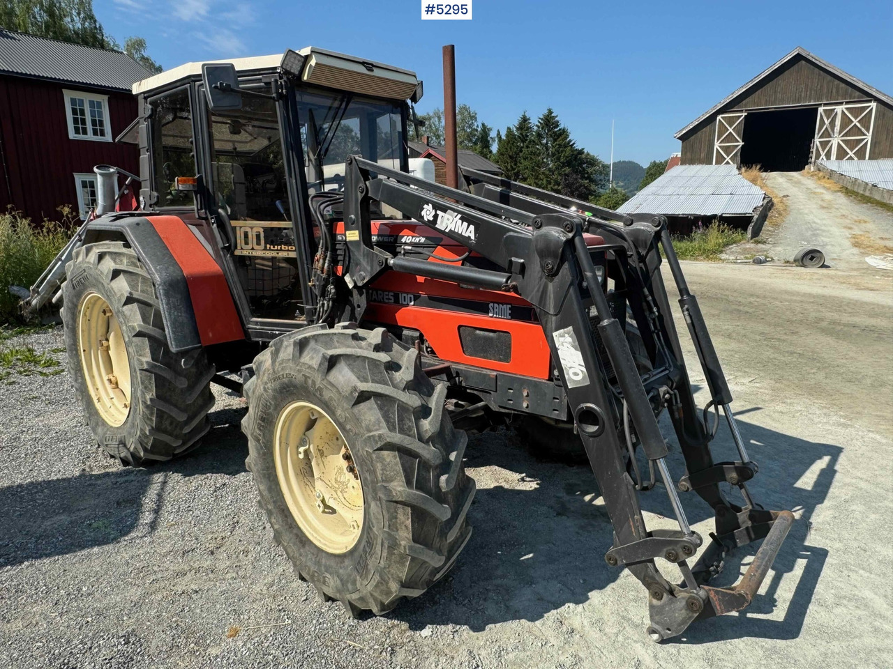 1995 SAME Antares tractor w/ front loader. WATCH VIDEO! - Traktor: obrázok 1 1995 SAME Antares tractor w/ front loader. WATCH VIDEO! - Traktor: obrázok 1