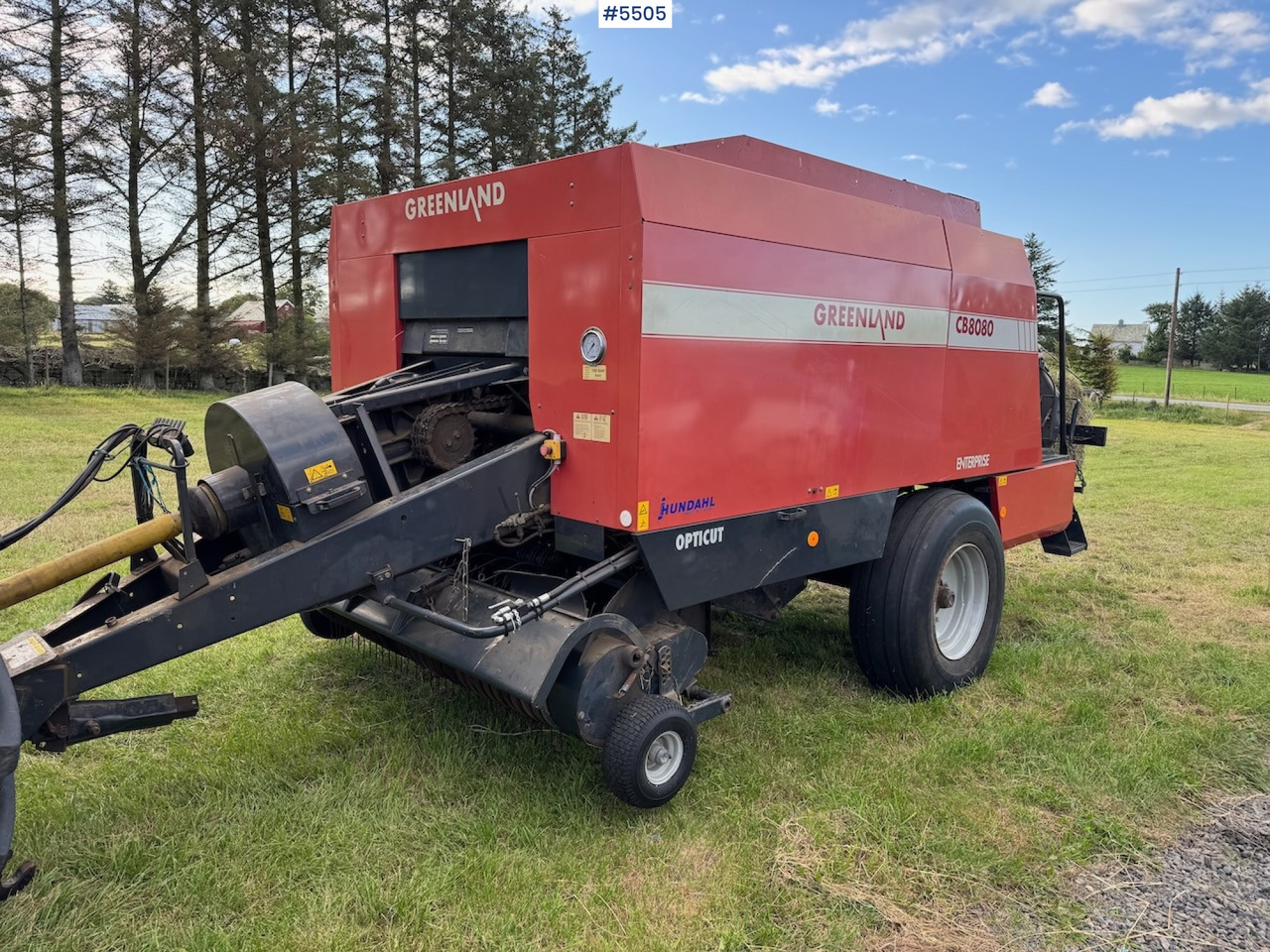 1996 Greenland CB 8080 - Stroje na zber krmovín: obrázok 2 1996 Greenland CB 8080 - Stroje na zber krmovín: obrázok 2