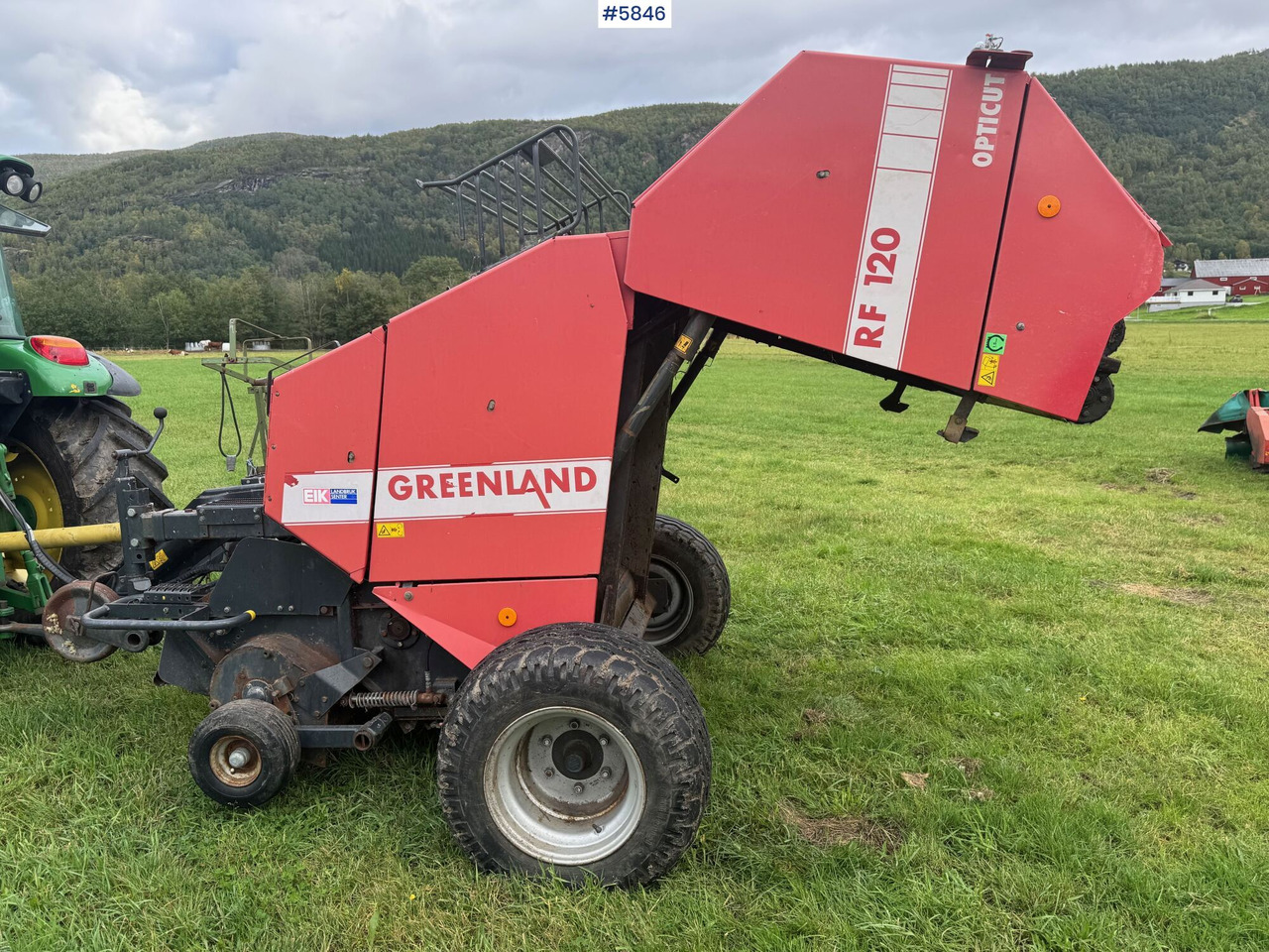 1996 Greenland RF120 round baler. WATCH THE VIDEO! - Stroje na zber krmovín: obrázok 5 1996 Greenland RF120 round baler. WATCH THE VIDEO! - Stroje na zber krmovín: obrázok 5