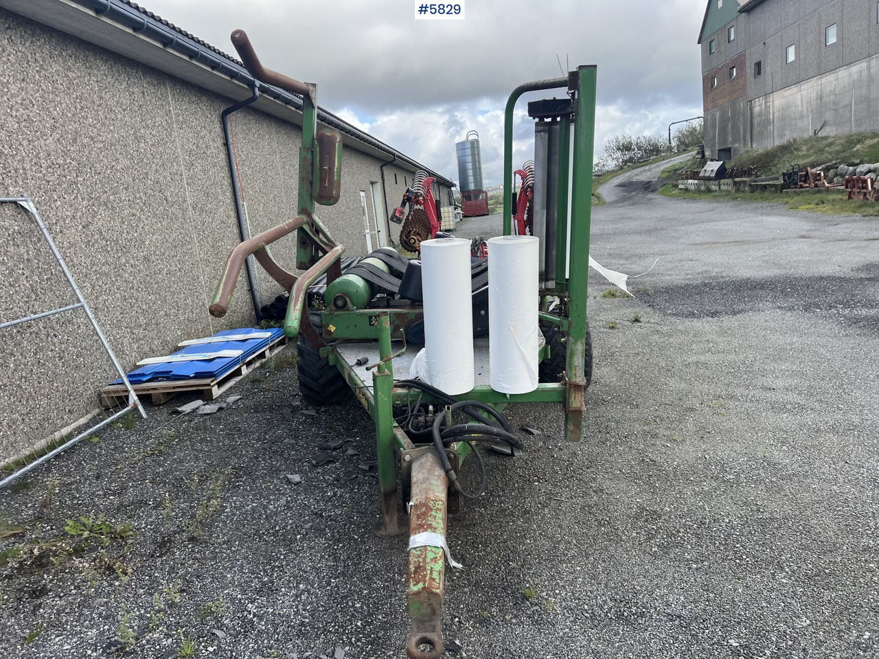 1996 Mchale 991B round bale wrapper - Stroje na zber krmovín: obrázok 3 1996 Mchale 991B round bale wrapper - Stroje na zber krmovín: obrázok 3