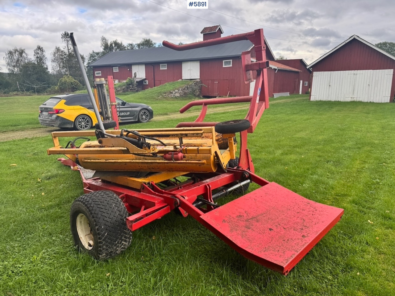 1997 Tellefsdal AW4000 round bale wrapper - Stroje na zber krmovín: obrázok 5 1997 Tellefsdal AW4000 round bale wrapper - Stroje na zber krmovín: obrázok 5