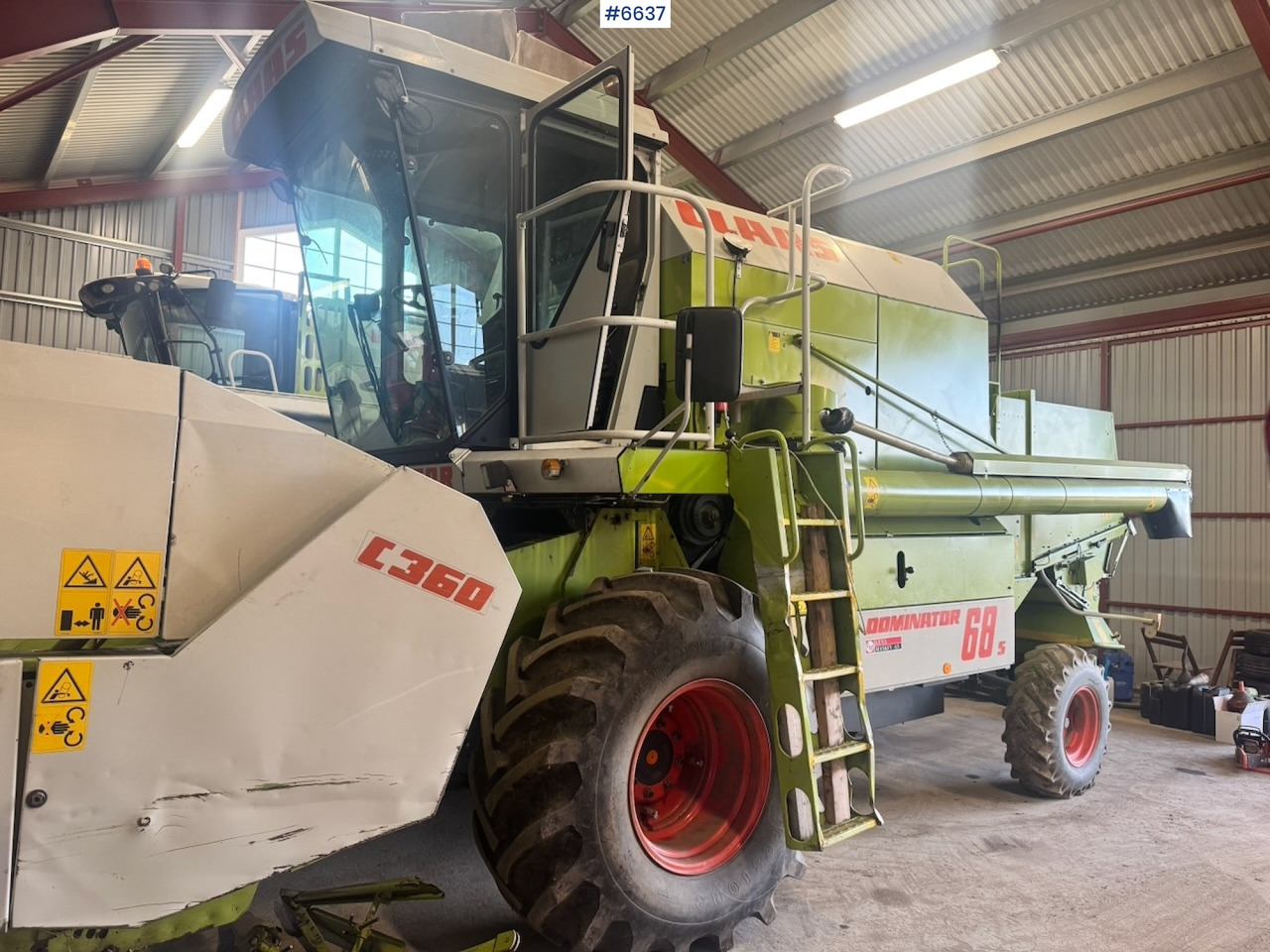 1999 Claas Dominator 68 S combine harvester with twin wheels. Well-maintained / Recently upgraded! - Obilný kombajn: obrázok 3 1999 Claas Dominator 68 S combine harvester with twin wheels. Well-maintained / Recently upgraded! - Obilný kombajn: obrázok 3