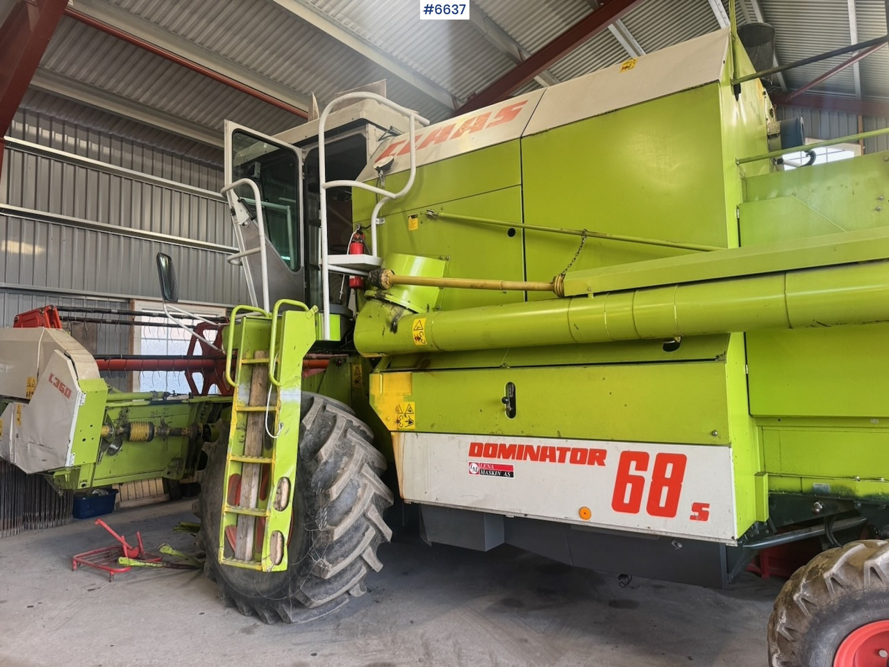 1999 Claas Dominator 68 S combine harvester with twin wheels. Well-maintained / Recently upgraded! - Obilný kombajn: obrázok 5 1999 Claas Dominator 68 S combine harvester with twin wheels. Well-maintained / Recently upgraded! - Obilný kombajn: obrázok 5