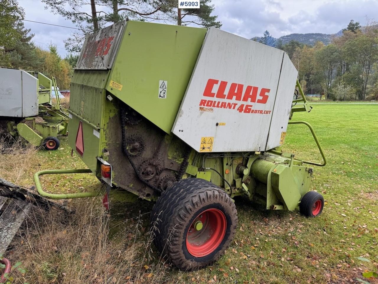 1999 Claas Rollant 46 Rotocut and a dividing baler. - Stroje na zber krmovín: obrázok 5 1999 Claas Rollant 46 Rotocut and a dividing baler. - Stroje na zber krmovín: obrázok 5