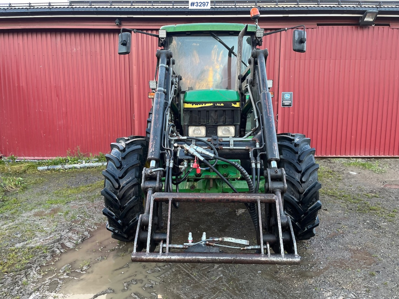1999 John Deere 6210 SE with Front Loader - Traktor: obrázok 3 1999 John Deere 6210 SE with Front Loader - Traktor: obrázok 3