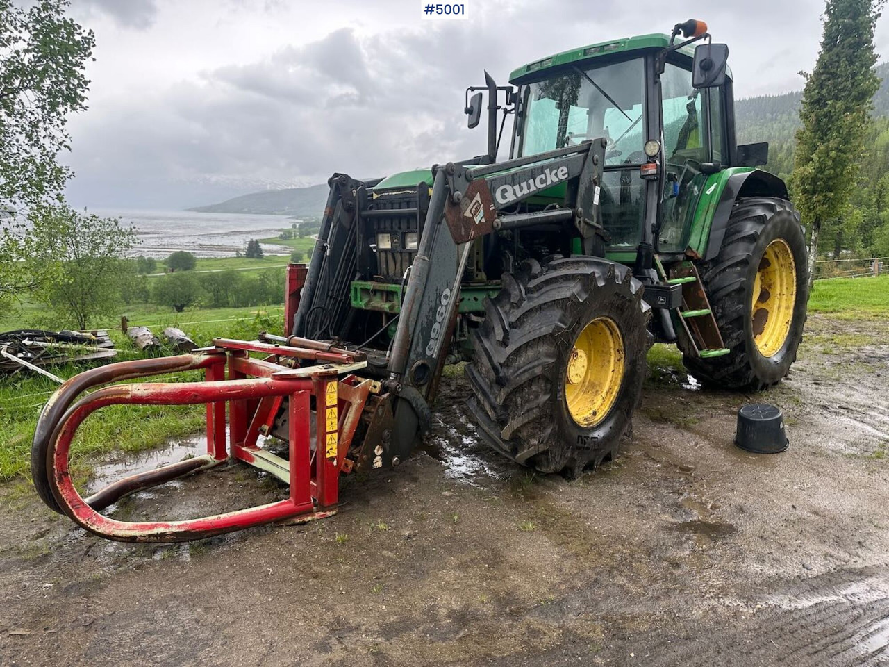 2000 John Deere 6610 4x4 tractor w/ front loader. - Traktor: obrázok 2 2000 John Deere 6610 4x4 tractor w/ front loader. - Traktor: obrázok 2