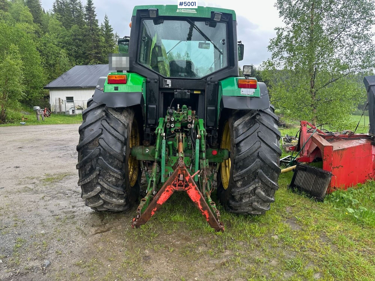 2000 John Deere 6610 4x4 tractor w/ front loader. - Traktor: obrázok 5 2000 John Deere 6610 4x4 tractor w/ front loader. - Traktor: obrázok 5