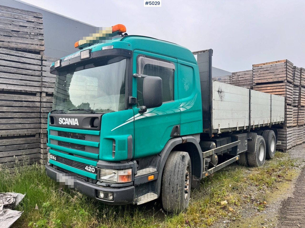 2000 Scania P124 6x2 Tipper truck - Sklápač: obrázok 1 2000 Scania P124 6x2 Tipper truck - Sklápač: obrázok 1