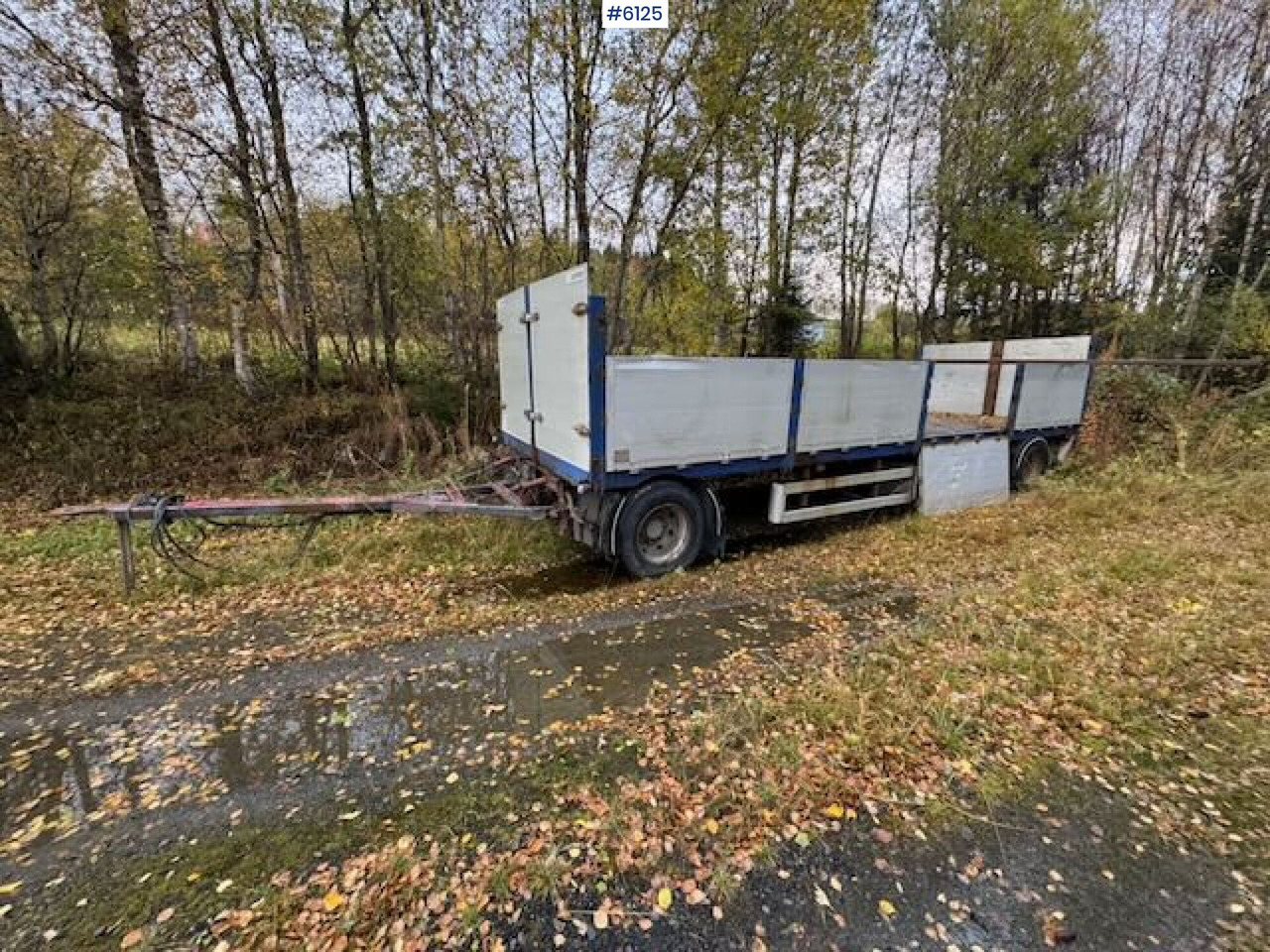 2001 Istrail 3 axle flatbed trailer - Príves podvalník: obrázok 1 2001 Istrail 3 axle flatbed trailer - Príves podvalník: obrázok 1