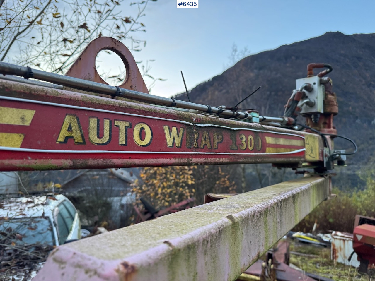 2001 Tellefsdal Auto Wrap 1300 Round bale wrapper. - Stroje na zber krmovín: obrázok 3 2001 Tellefsdal Auto Wrap 1300 Round bale wrapper. - Stroje na zber krmovín: obrázok 3