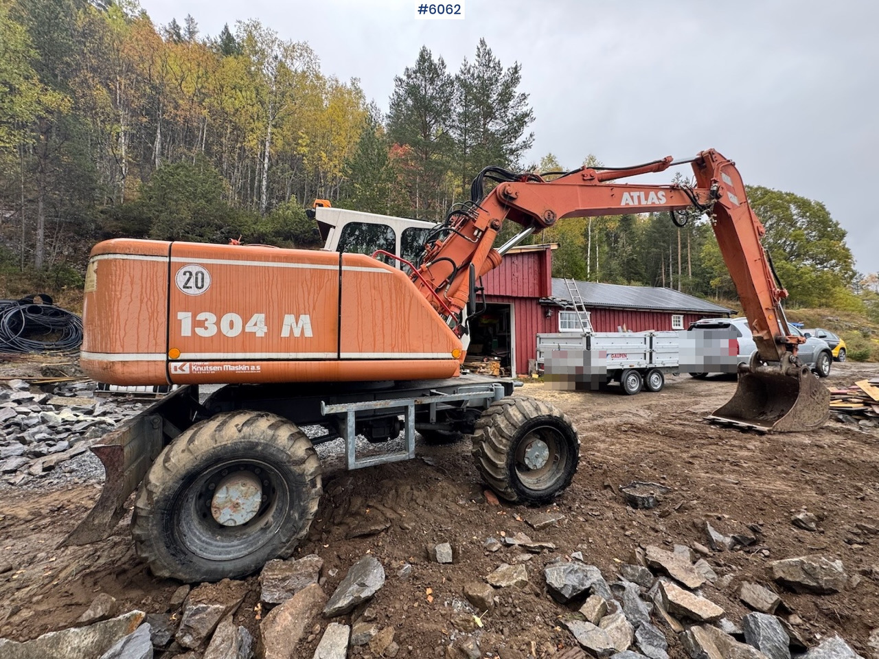 2002 Atlas 1304 w/ 1 backhoe bucket Low Hours! - Rýpadlo: obrázok 5 2002 Atlas 1304 w/ 1 backhoe bucket Low Hours! - Rýpadlo: obrázok 5