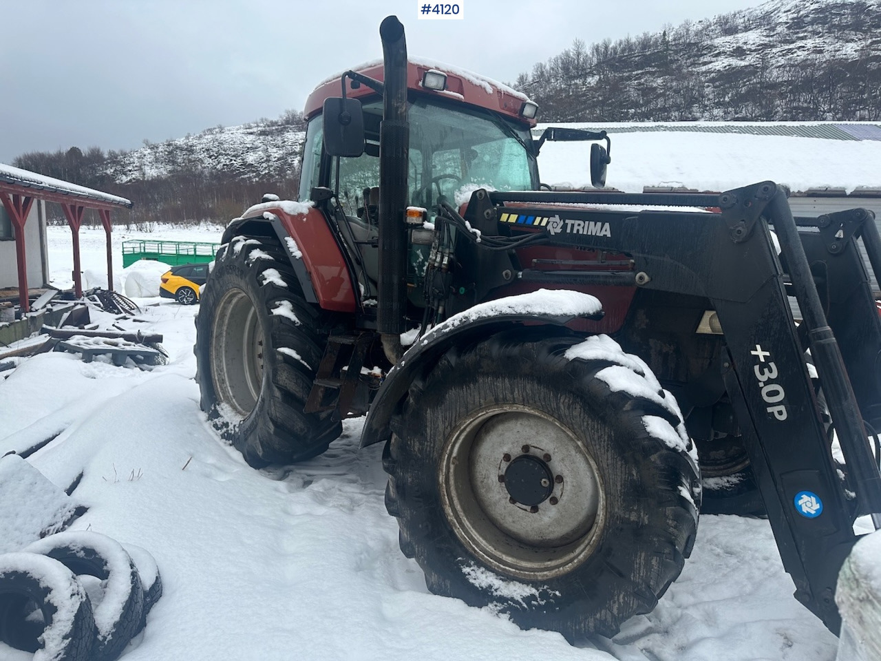 2002 CASE MX 135 MAXXUM 4x4 tractor with front loader. - Traktor: obrázok 4 2002 CASE MX 135 MAXXUM 4x4 tractor with front loader. - Traktor: obrázok 4