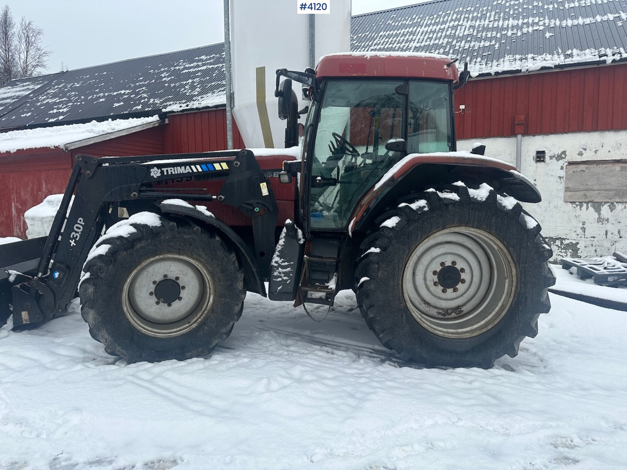 2002 CASE MX 135 MAXXUM 4x4 tractor with front loader. - Traktor: obrázok 2 2002 CASE MX 135 MAXXUM 4x4 tractor with front loader. - Traktor: obrázok 2