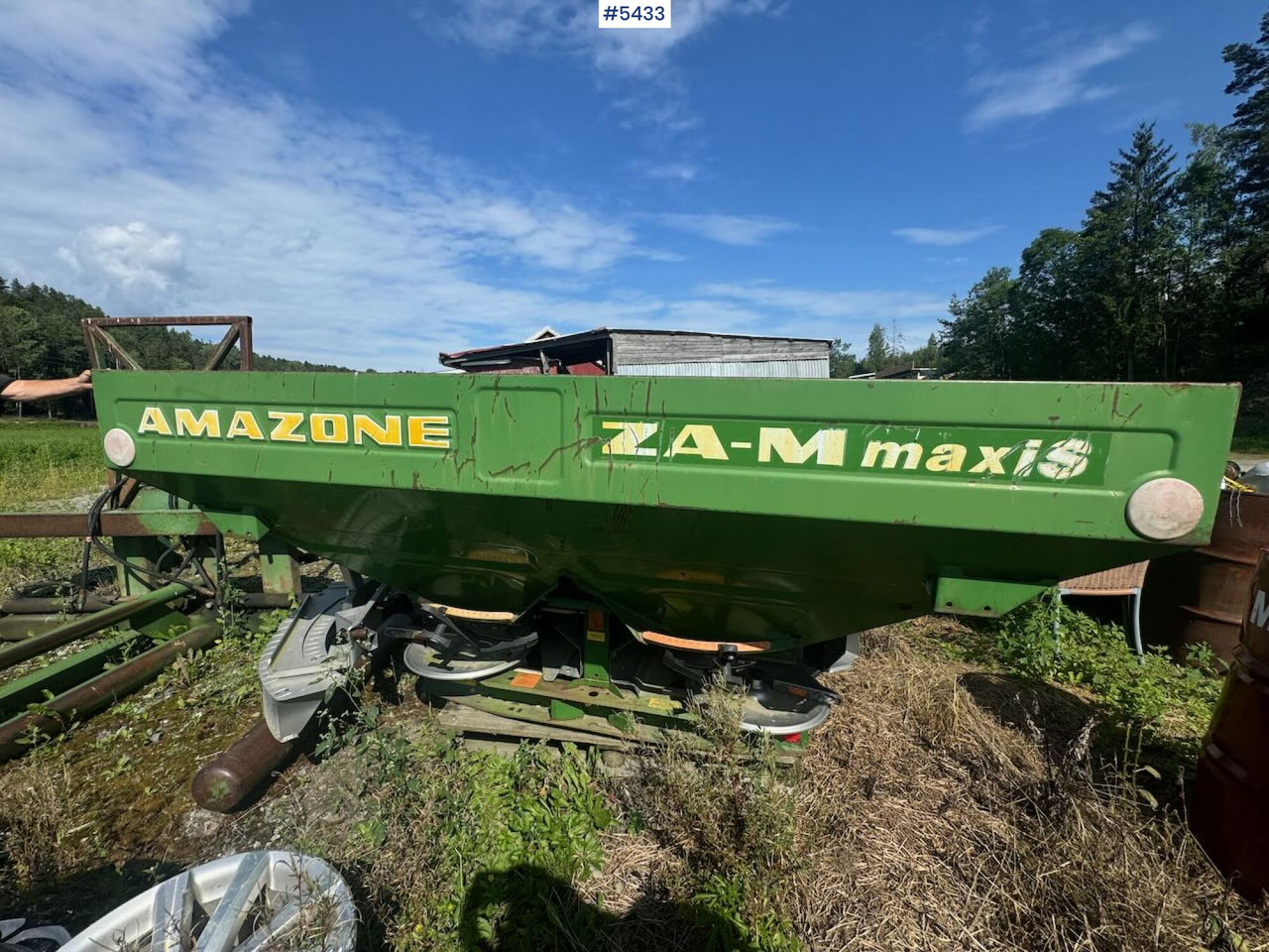 2003 Amazone ZA-M 1500 - Rozmetač hnojiva: obrázok 5 2003 Amazone ZA-M 1500 - Rozmetač hnojiva: obrázok 5