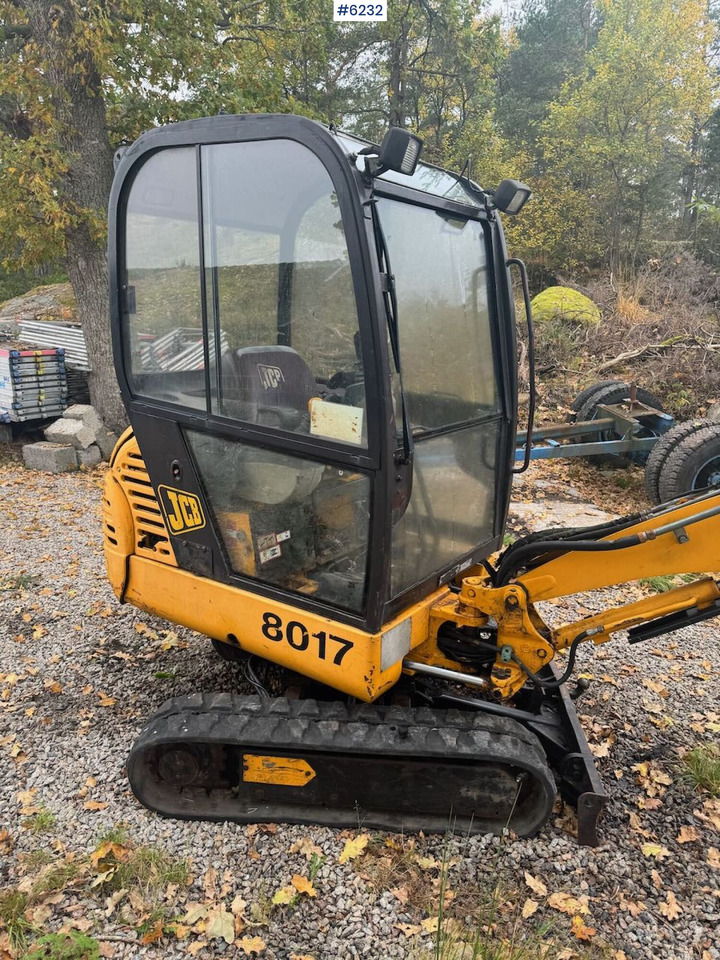 2003 JCB 8017 Mini Excavator with 2 buckets - Rýpadlo: obrázok 3 2003 JCB 8017 Mini Excavator with 2 buckets - Rýpadlo: obrázok 3