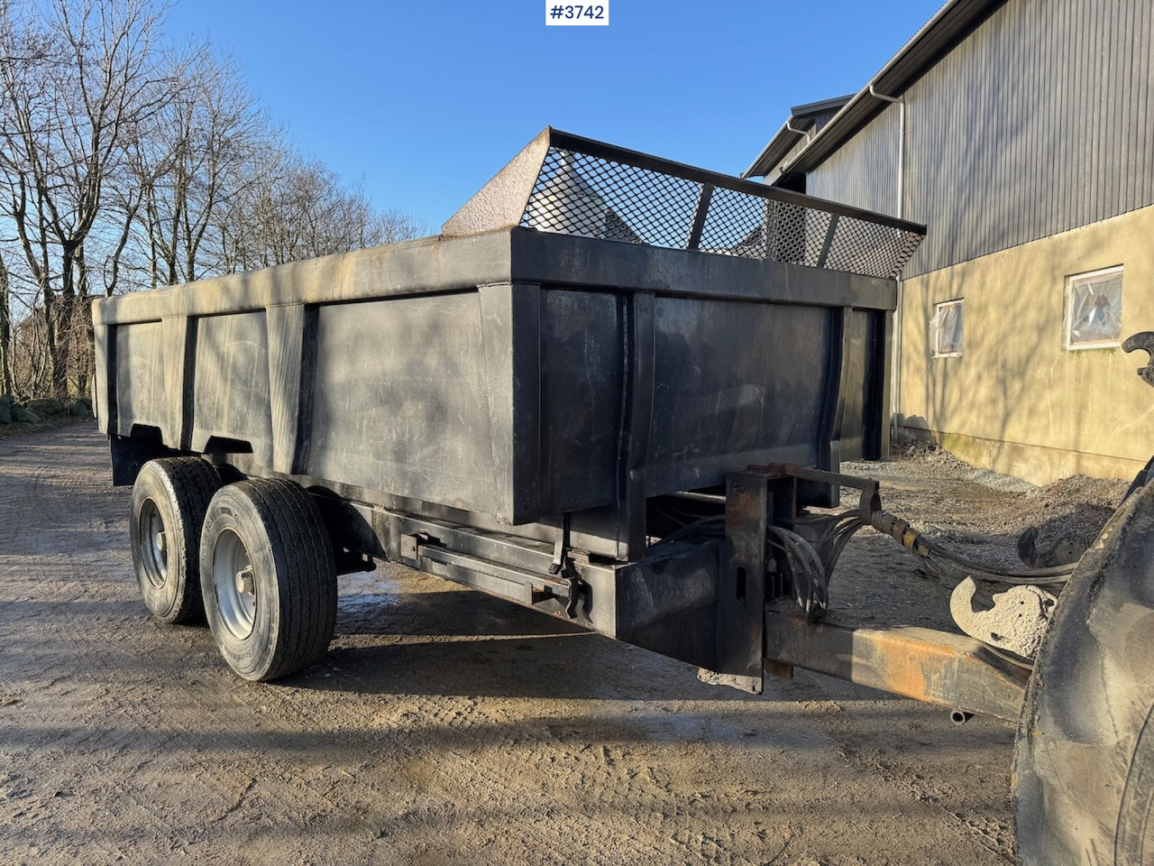 2003 Sele Weld 16 Dumper trailer. - Poľnohospodársky sklápěcí príves: obrázok 3 2003 Sele Weld 16 Dumper trailer. - Poľnohospodársky sklápěcí príves: obrázok 3