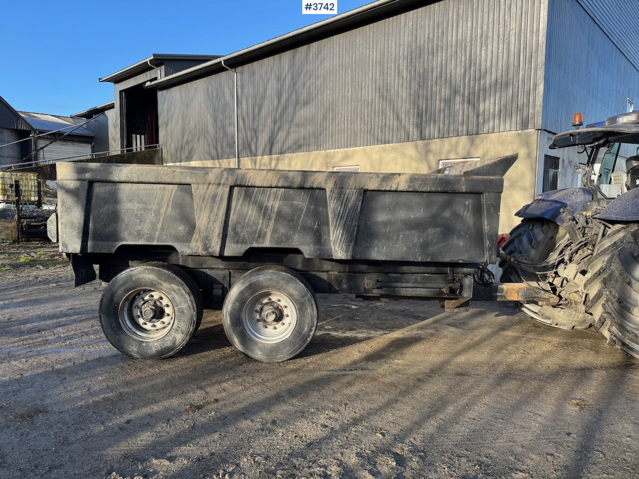 2003 Sele Weld 16 Dumper trailer. - Poľnohospodársky sklápěcí príves: obrázok 1 2003 Sele Weld 16 Dumper trailer. - Poľnohospodársky sklápěcí príves: obrázok 1