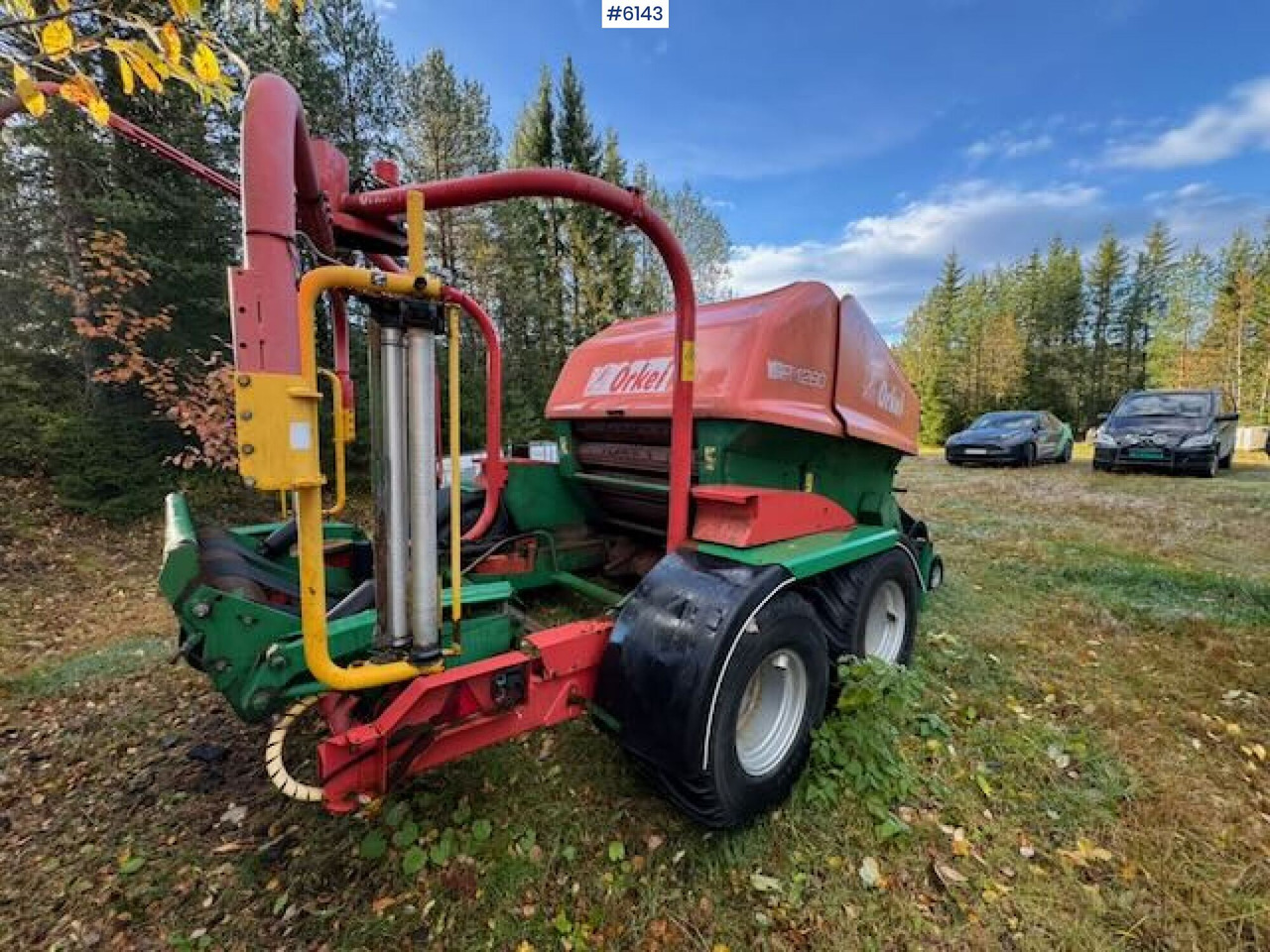 2004 Orkel 1260 combination baler-wrapper - Stroje na zber krmovín: obrázok 4 2004 Orkel 1260 combination baler-wrapper - Stroje na zber krmovín: obrázok 4