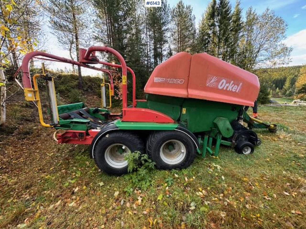 2004 Orkel 1260 combination baler-wrapper - Stroje na zber krmovín: obrázok 2 2004 Orkel 1260 combination baler-wrapper - Stroje na zber krmovín: obrázok 2