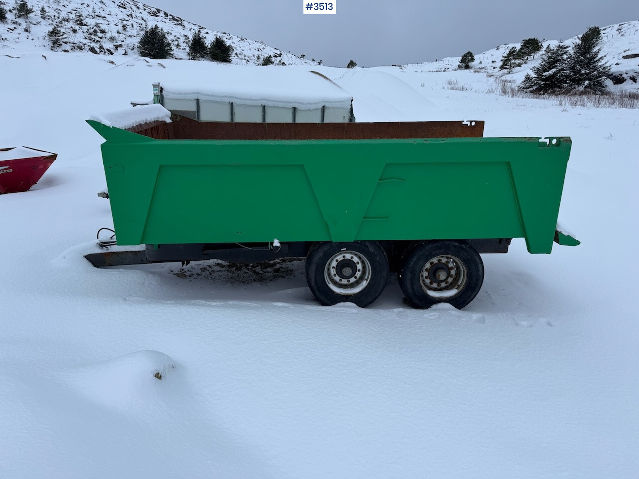 2005 Foss Eik 5 150 dump trailer - Poľnohospodársky príves: obrázok 1 2005 Foss Eik 5 150 dump trailer - Poľnohospodársky príves: obrázok 1