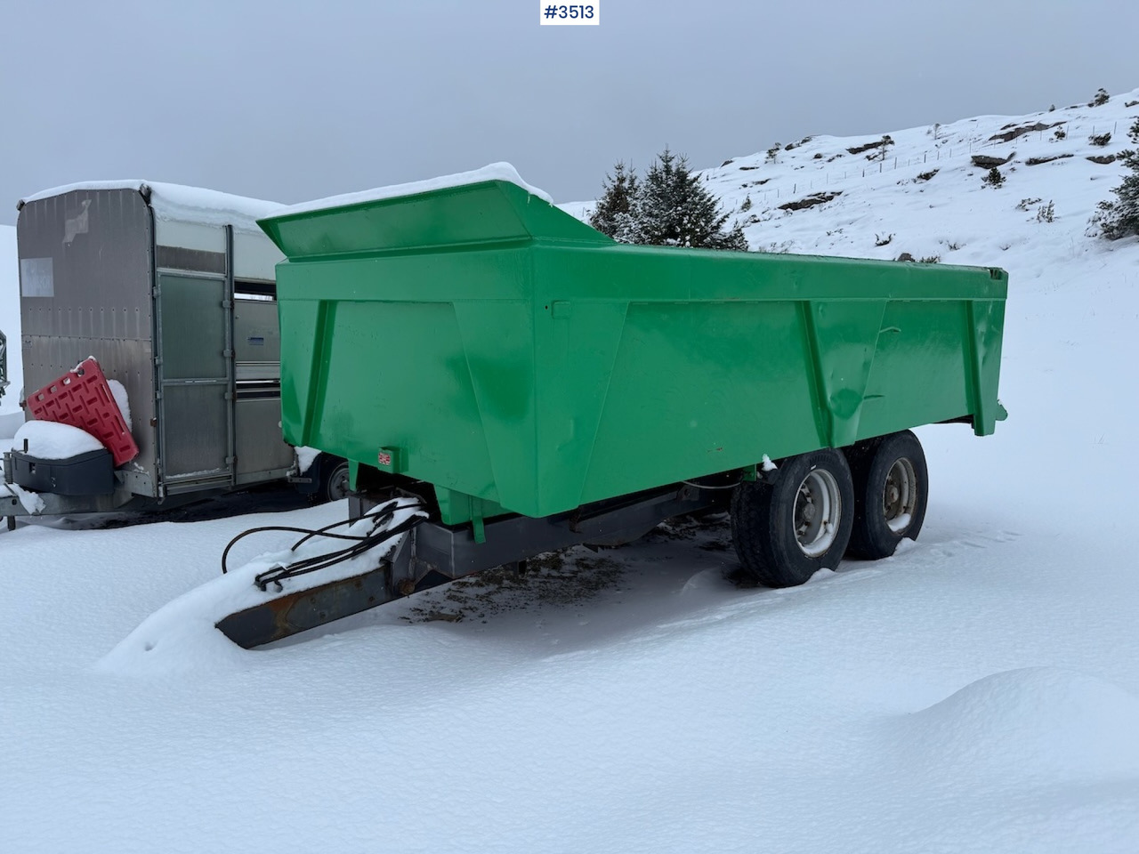 2005 Foss Eik 5 150 dump trailer - Poľnohospodársky príves: obrázok 2 2005 Foss Eik 5 150 dump trailer - Poľnohospodársky príves: obrázok 2