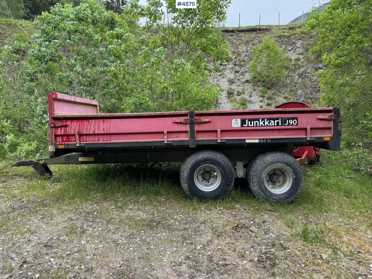 2005 Junkkari J90 - Poľnohospodársky príves: obrázok 2 2005 Junkkari J90 - Poľnohospodársky príves: obrázok 2