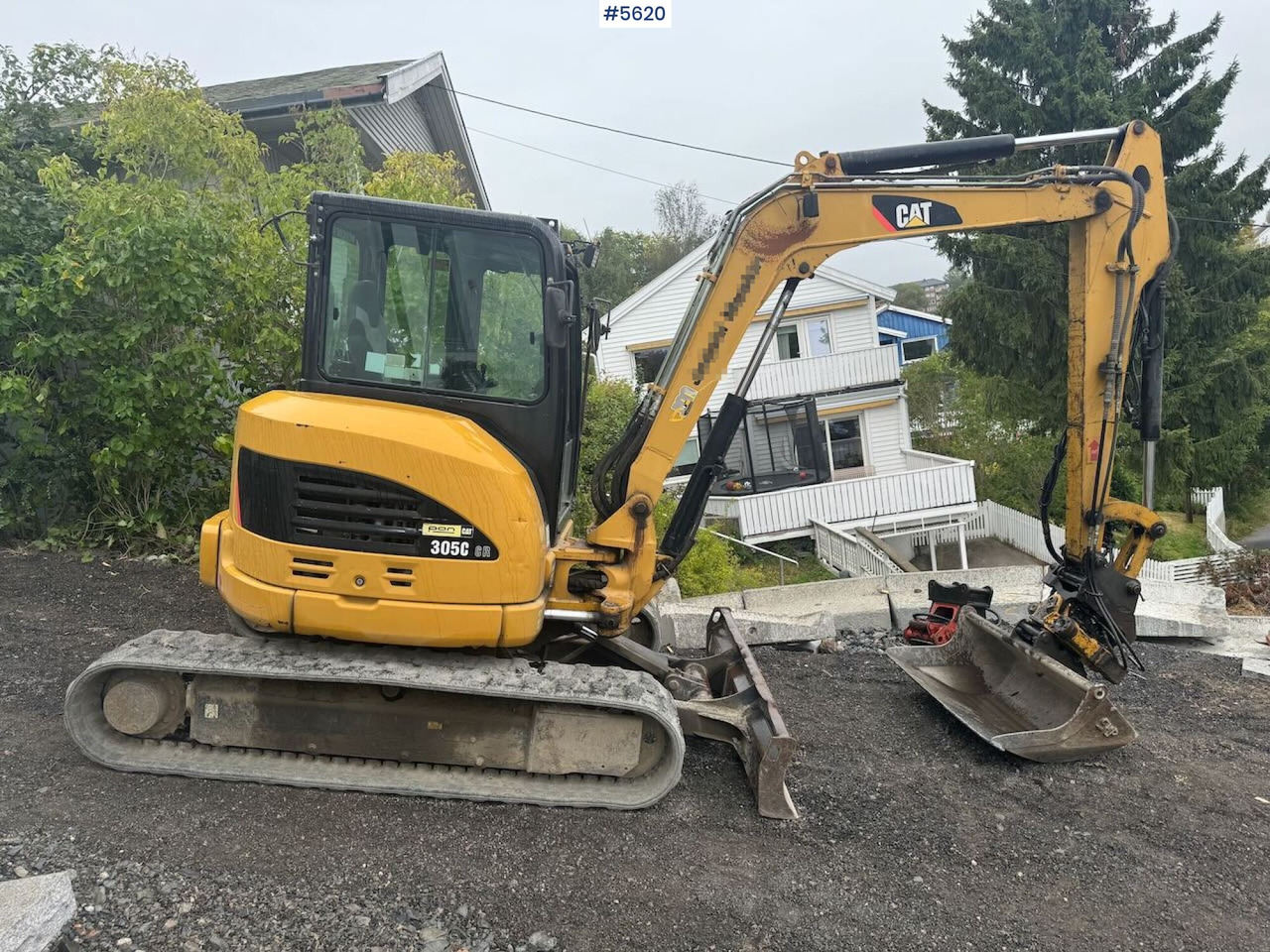 2008 CAT 305C CR Tracked Excavator with Tilt and 2 Buckets - Rýpadlo: obrázok 4 2008 CAT 305C CR Tracked Excavator with Tilt and 2 Buckets - Rýpadlo: obrázok 4