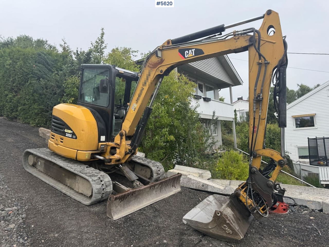 2008 CAT 305C CR Tracked Excavator with Tilt and 2 Buckets - Rýpadlo: obrázok 1 2008 CAT 305C CR Tracked Excavator with Tilt and 2 Buckets - Rýpadlo: obrázok 1