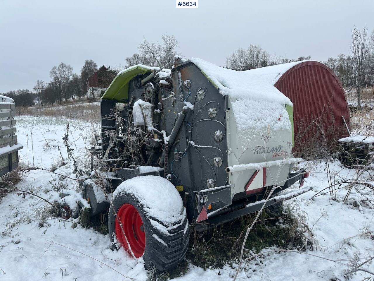 2008 Claas Rollant 354 round baler. w/Low usage. REP.OBJECT. - Stroje na zber krmovín: obrázok 4 2008 Claas Rollant 354 round baler. w/Low usage. REP.OBJECT. - Stroje na zber krmovín: obrázok 4