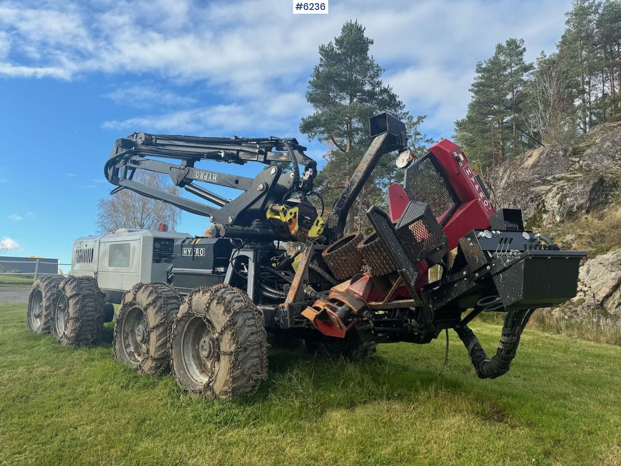 2008 Hypro 500LS harvesting machine with processor head and felling grapple - Lesnícky harvestor: obrázok 5 2008 Hypro 500LS harvesting machine with processor head and felling grapple - Lesnícky harvestor: obrázok 5