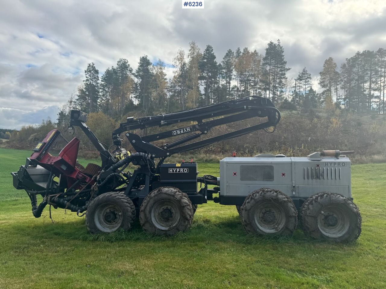 2008 Hypro 500LS harvesting machine with processor head and felling grapple - Lesnícky harvestor: obrázok 1 2008 Hypro 500LS harvesting machine with processor head and felling grapple - Lesnícky harvestor: obrázok 1