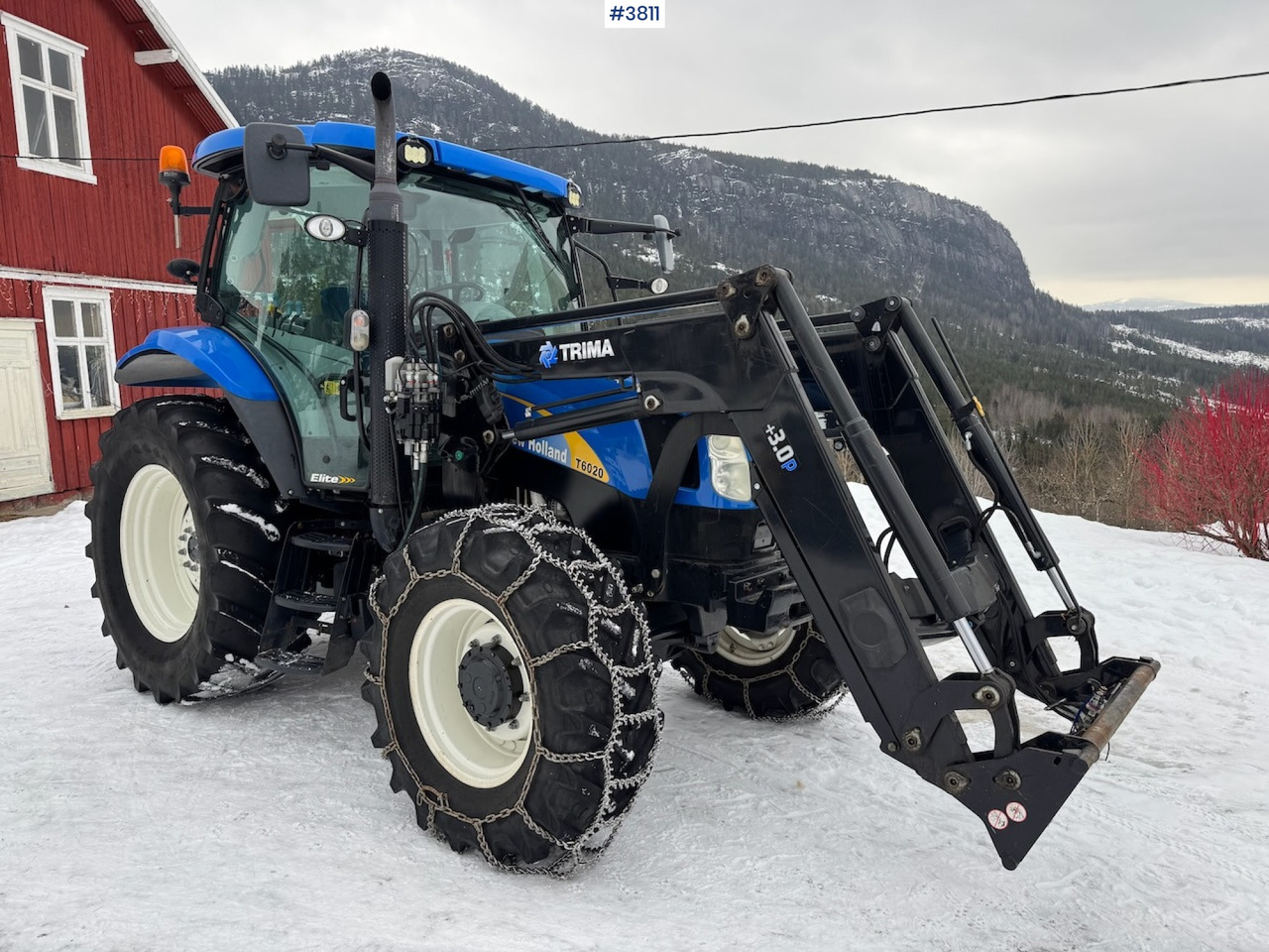 2010 New Holland T6020 Elite w/front loader - Traktor: obrázok 2 2010 New Holland T6020 Elite w/front loader - Traktor: obrázok 2