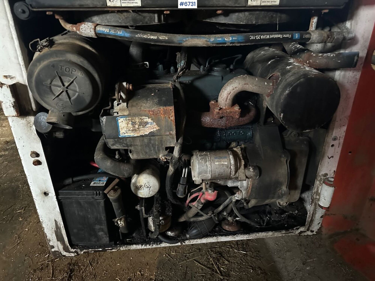 2012 Bobcat S70 Mini loader w/ pallet forks and demolition bucket. - Kĺbový nakladač: obrázok 5 2012 Bobcat S70 Mini loader w/ pallet forks and demolition bucket. - Kĺbový nakladač: obrázok 5