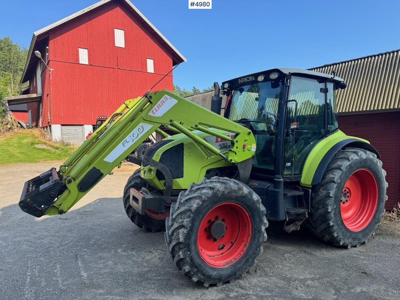 2012 Claas Arion 430 with Front Loader – 5000 Hours! - Traktor: obrázok 1 2012 Claas Arion 430 with Front Loader – 5000 Hours! - Traktor: obrázok 1
