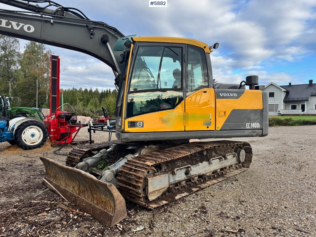 2013 Volvo EC140DL Crawler Excavator w/ Cleaning Bucket. - Rýpadlo: obrázok 4 2013 Volvo EC140DL Crawler Excavator w/ Cleaning Bucket. - Rýpadlo: obrázok 4