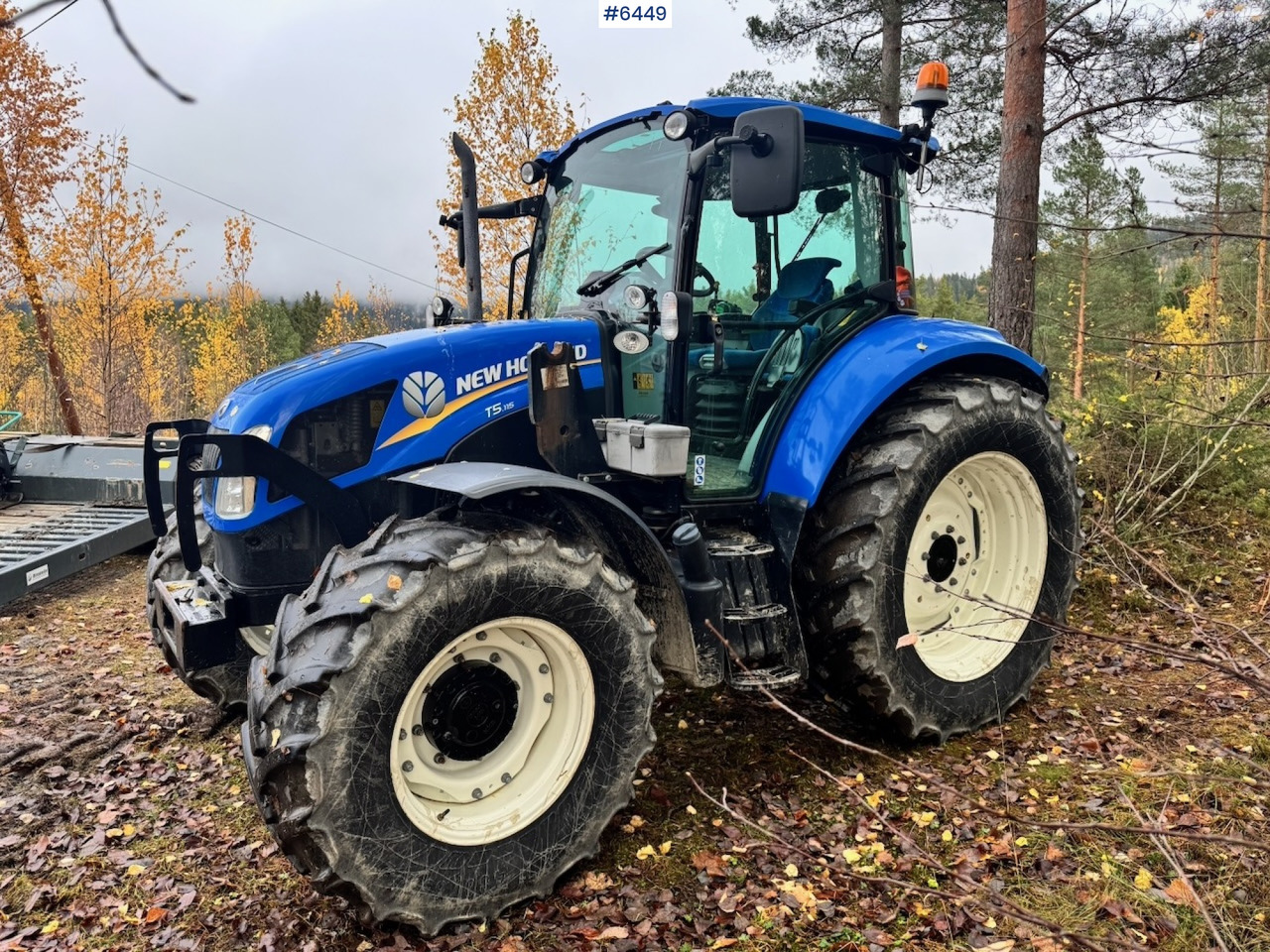 2014 New Holland T5.115 w/ Brackets and Central. 2400 hours! - Traktor: obrázok 5 2014 New Holland T5.115 w/ Brackets and Central. 2400 hours! - Traktor: obrázok 5