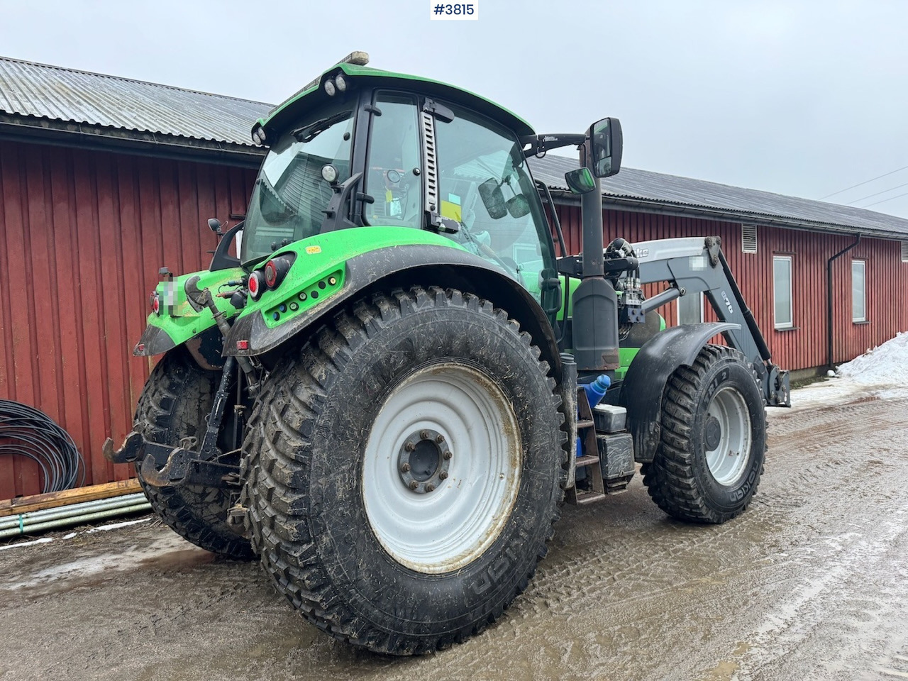 2015 Deutz-fahr 6190 Agrotron w/ Front loader, Front PTO and 2 sets of tires. - Traktor: obrázok 4 2015 Deutz-fahr 6190 Agrotron w/ Front loader, Front PTO and 2 sets of tires. - Traktor: obrázok 4
