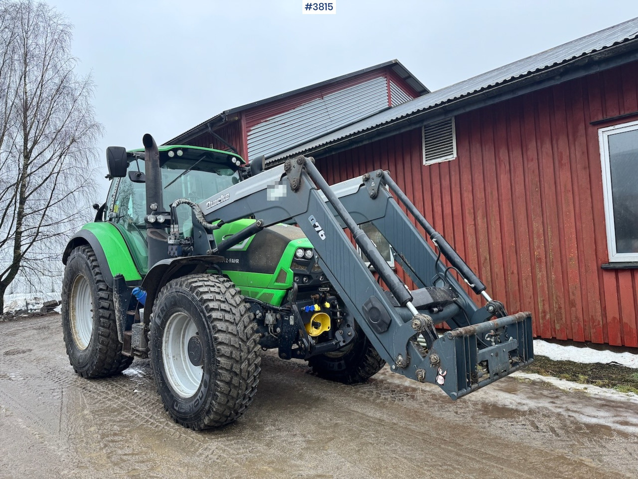 2015 Deutz-fahr 6190 Agrotron w/ Front loader, Front PTO and 2 sets of tires. - Traktor: obrázok 1 2015 Deutz-fahr 6190 Agrotron w/ Front loader, Front PTO and 2 sets of tires. - Traktor: obrázok 1