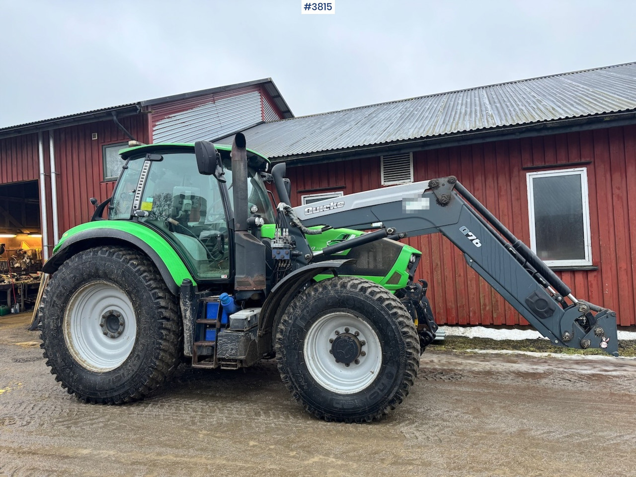 2015 Deutz-fahr 6190 Agrotron w/ Front loader, Front PTO and 2 sets of tires. - Traktor: obrázok 2 2015 Deutz-fahr 6190 Agrotron w/ Front loader, Front PTO and 2 sets of tires. - Traktor: obrázok 2
