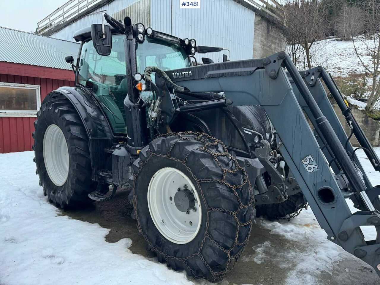2015 Valtra N174D w/ Front loader - Traktor: obrázok 1 2015 Valtra N174D w/ Front loader - Traktor: obrázok 1