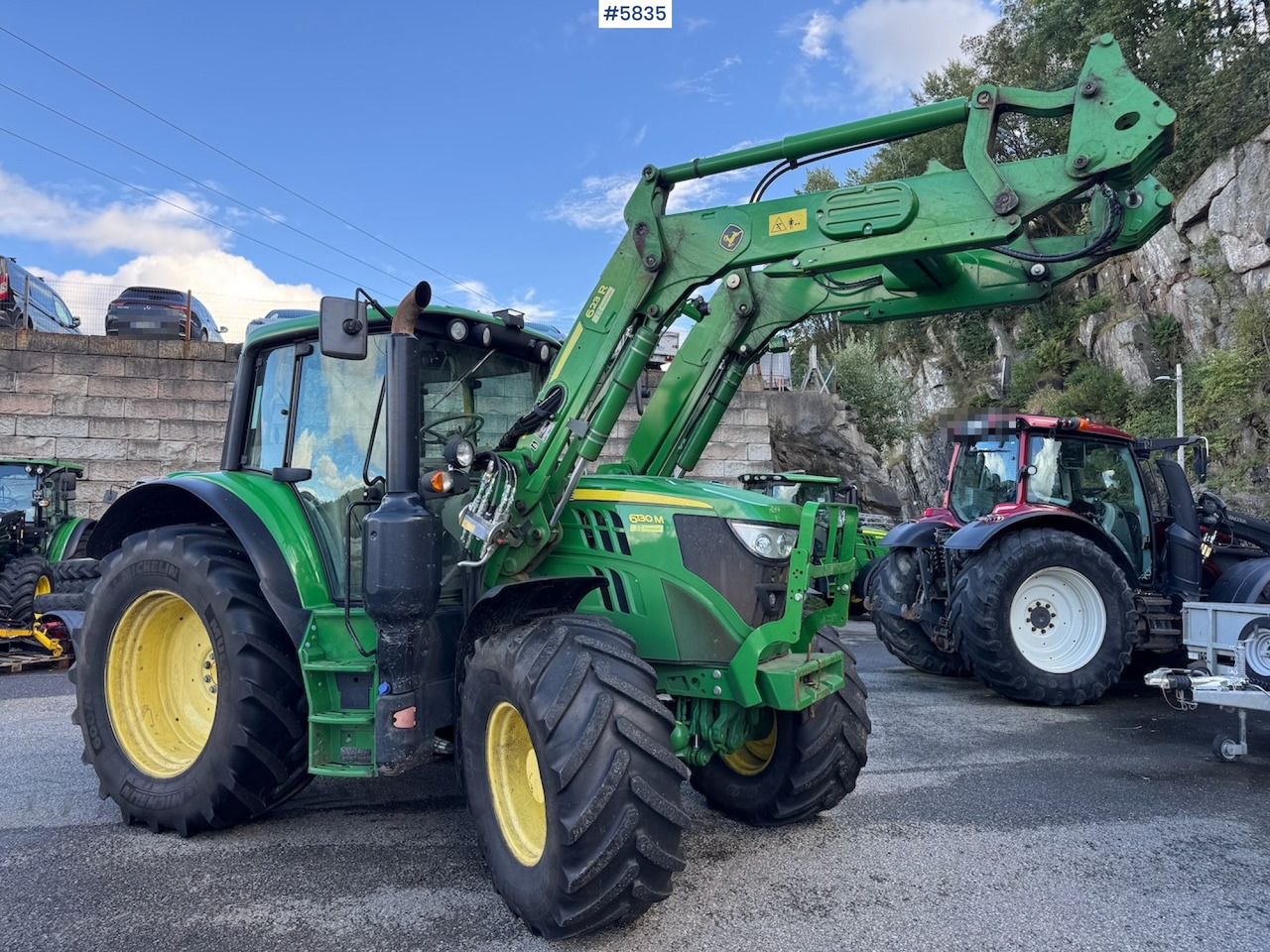 2016 John Deere 6130M w/ front loader. - Traktor: obrázok 3 2016 John Deere 6130M w/ front loader. - Traktor: obrázok 3