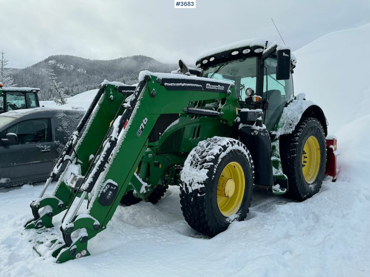 2016 John Deere 6175R 4x4 w/ front loader - Traktor: obrázok 5 2016 John Deere 6175R 4x4 w/ front loader - Traktor: obrázok 5