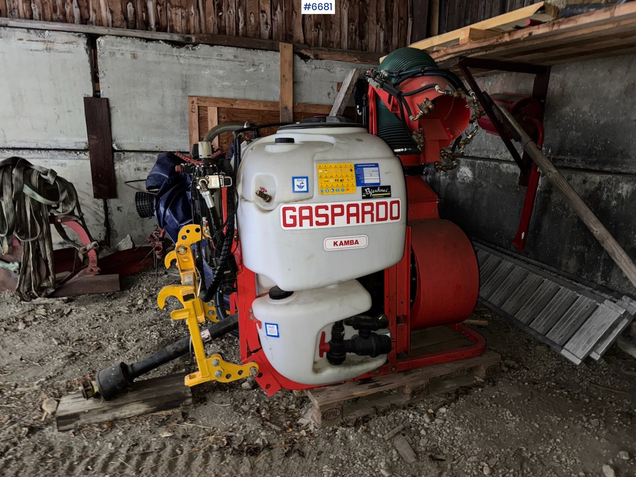 2016 Maschio Gaspardo Kamba 600C Mist sprayer. - Postrekovač: obrázok 1 2016 Maschio Gaspardo Kamba 600C Mist sprayer. - Postrekovač: obrázok 1