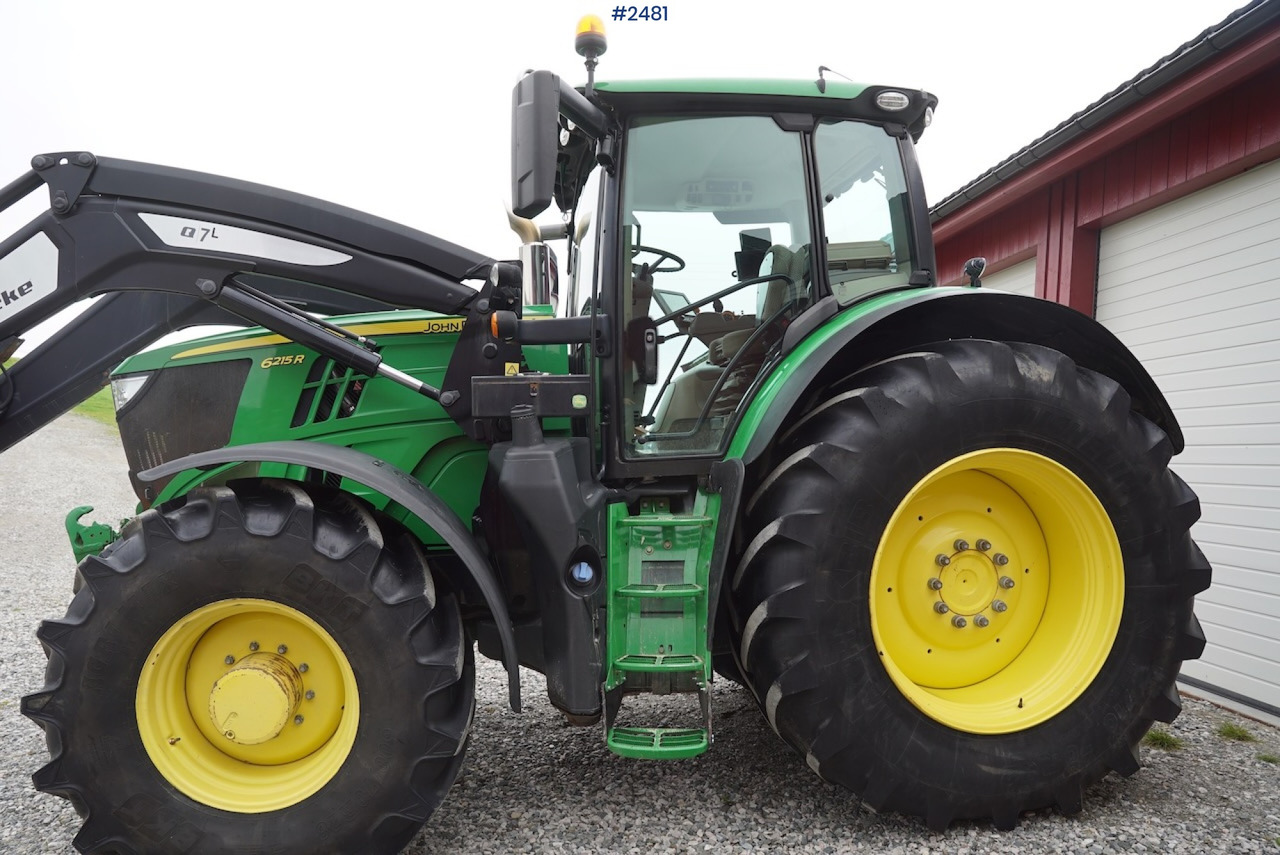 2017 John Deere 6215R w/Quicke loader and front hydraulics - Traktor: obrázok 4 2017 John Deere 6215R w/Quicke loader and front hydraulics - Traktor: obrázok 4